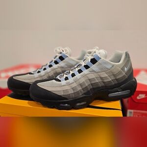 Nike Air Max 95, aluminum, size 12M